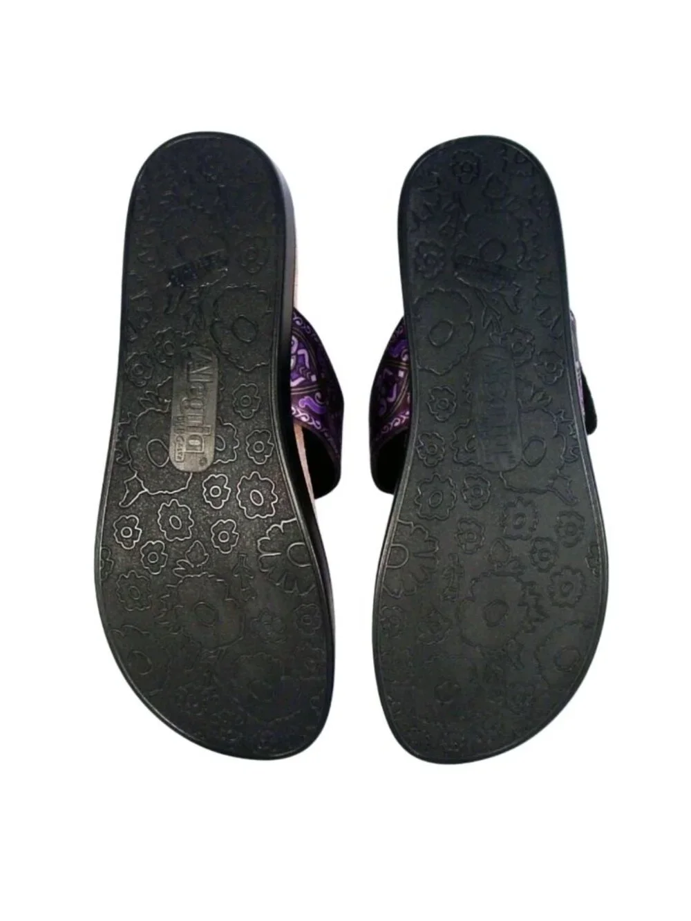 ALEGRIA Moxi $90 Purple Free Spirit Crow Comfort Thong Sandals 41/10.5-11 - Picture 5 of 6